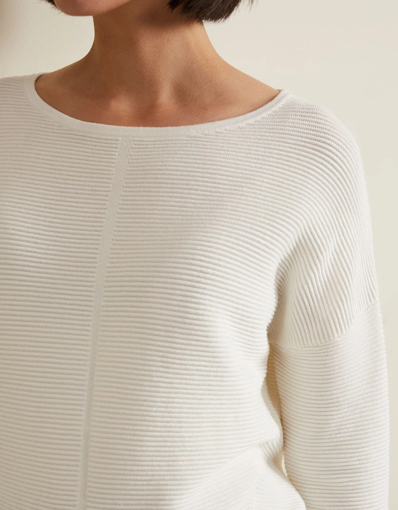 Nellie Ripple Stitch Jumper