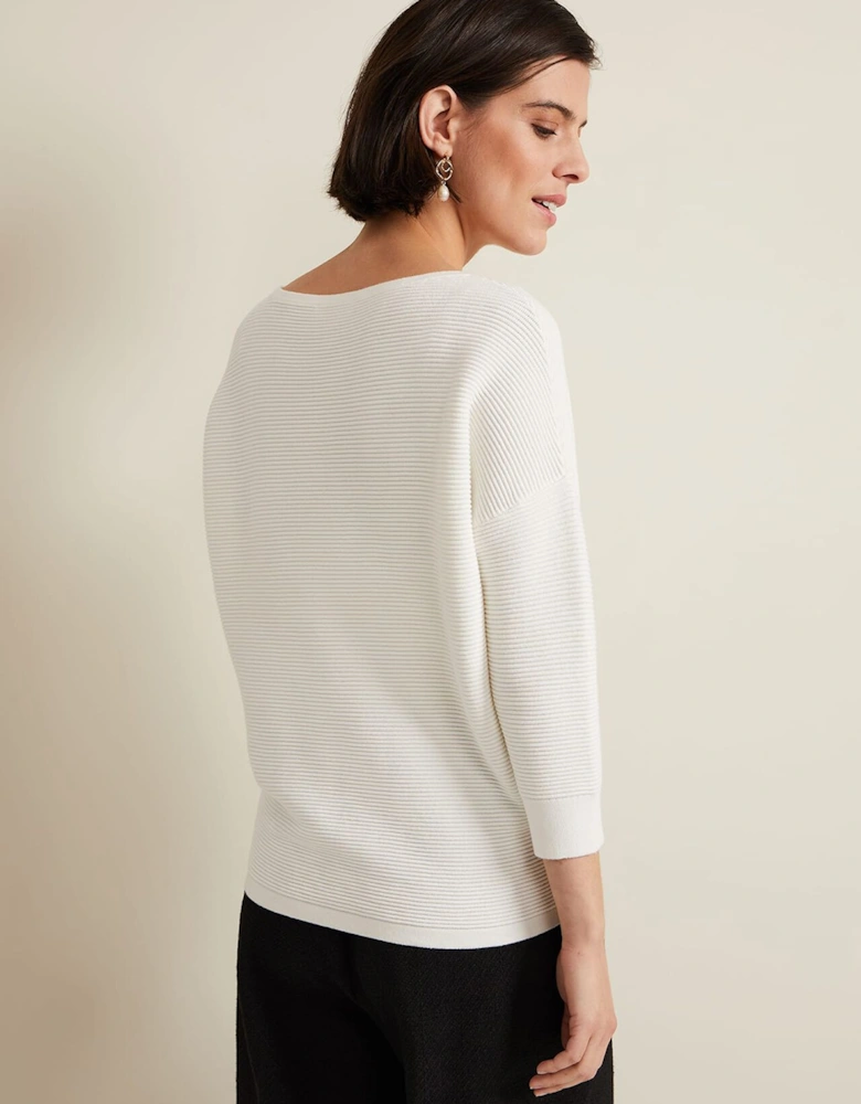 Nellie Ripple Stitch Jumper