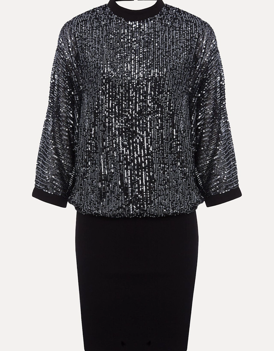 Becca Batwing Sequin Dress