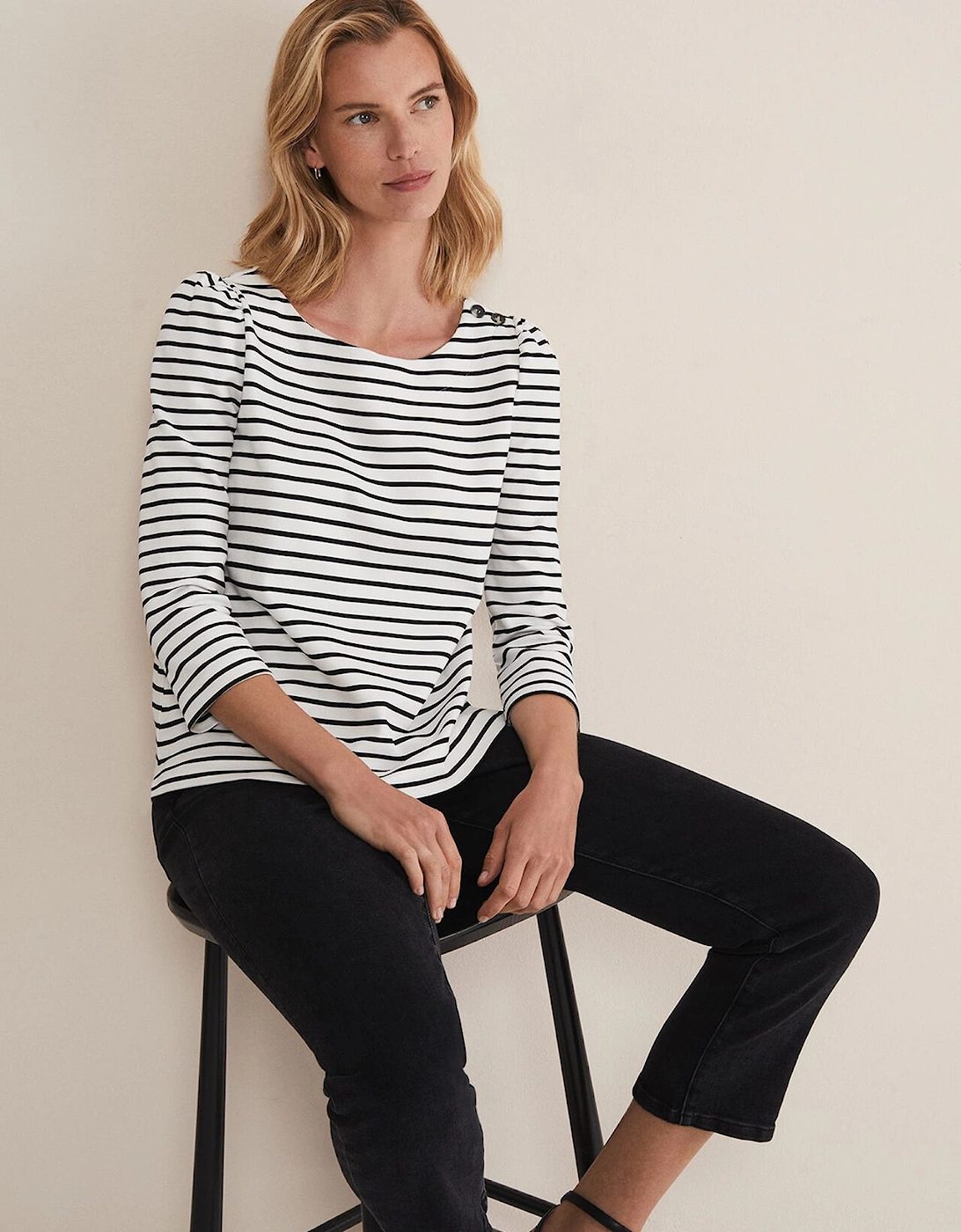 Orabella Striped Top