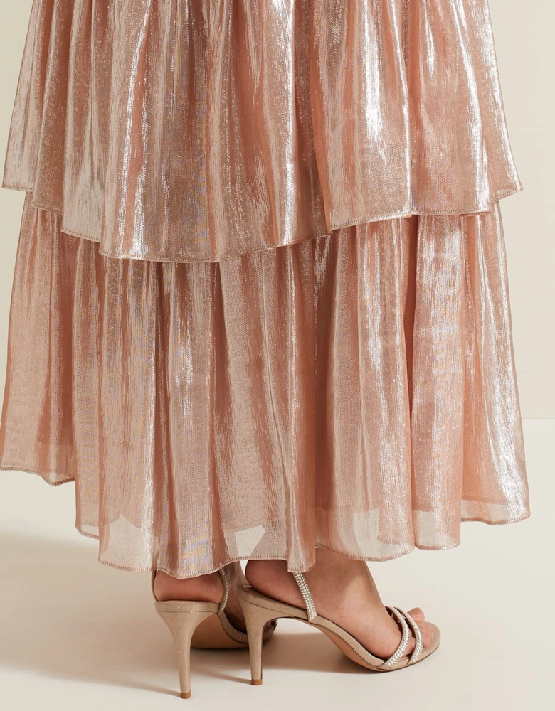 Pearl Embellished Barely There Sandal