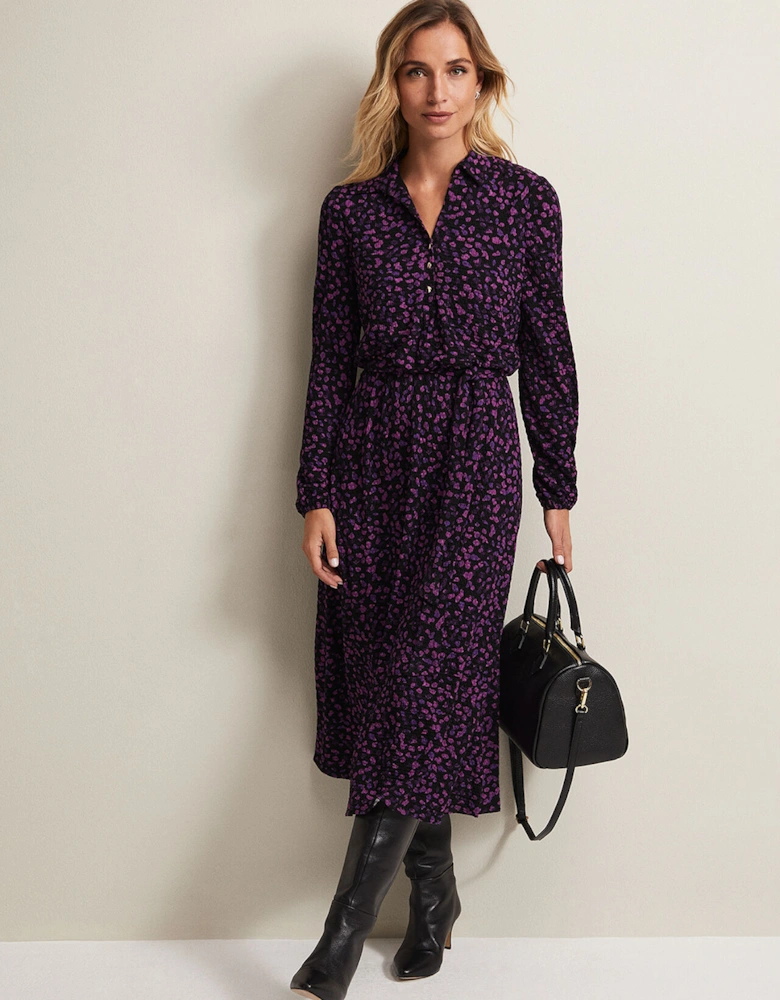 Loretta Floral Midi Dress