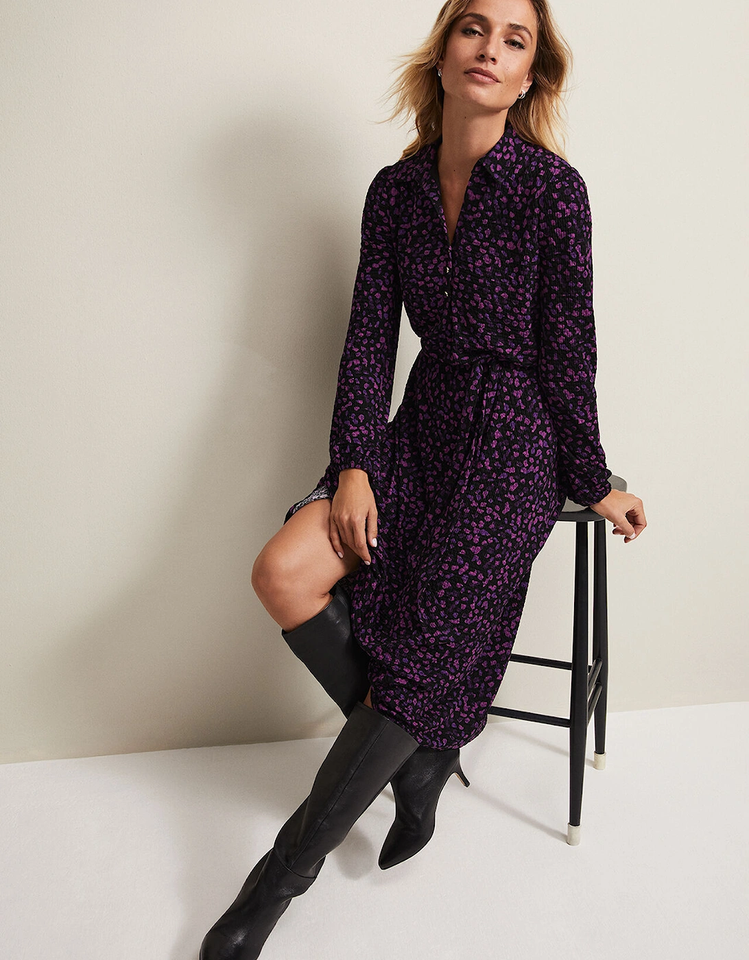 Loretta Floral Midi Dress