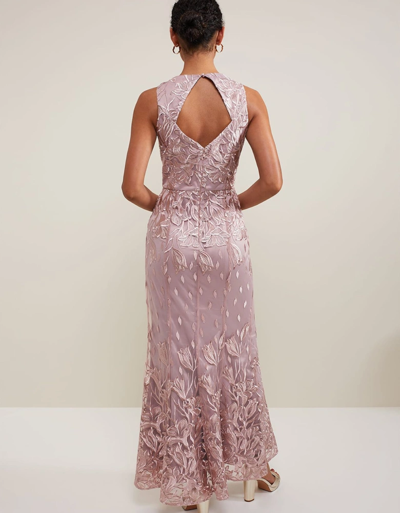 Jaclyn Embroidered Maxi Dress