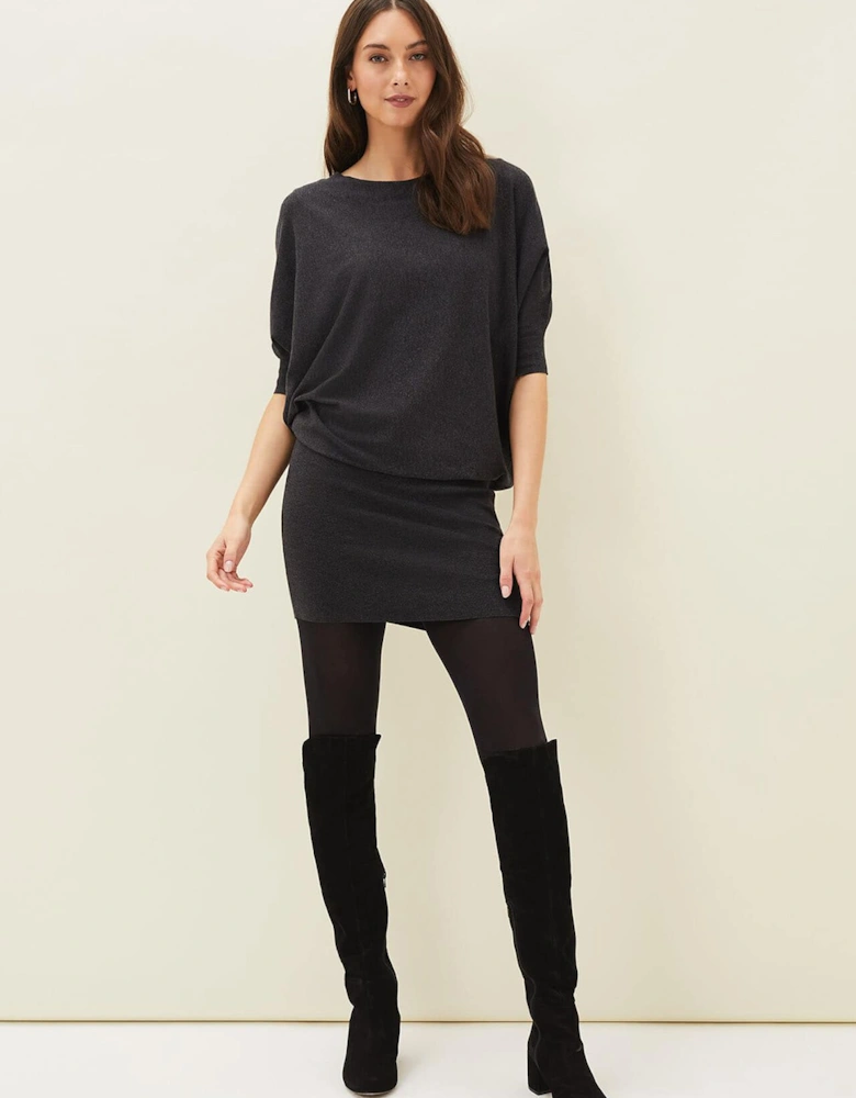 Becca Batwing Knitted Dress