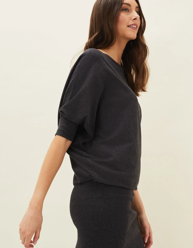 Becca Batwing Knitted Dress