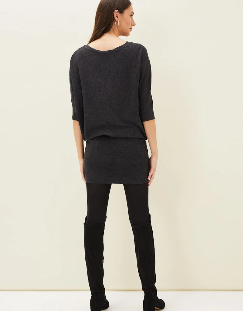 Becca Batwing Knitted Dress