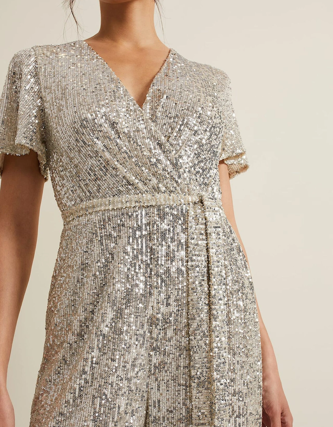 Alessandra Sequin Embellished Jumpsuit