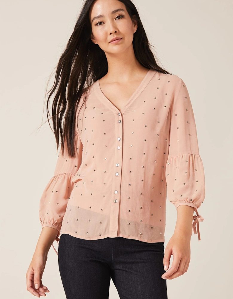 Coray Stud Blouse