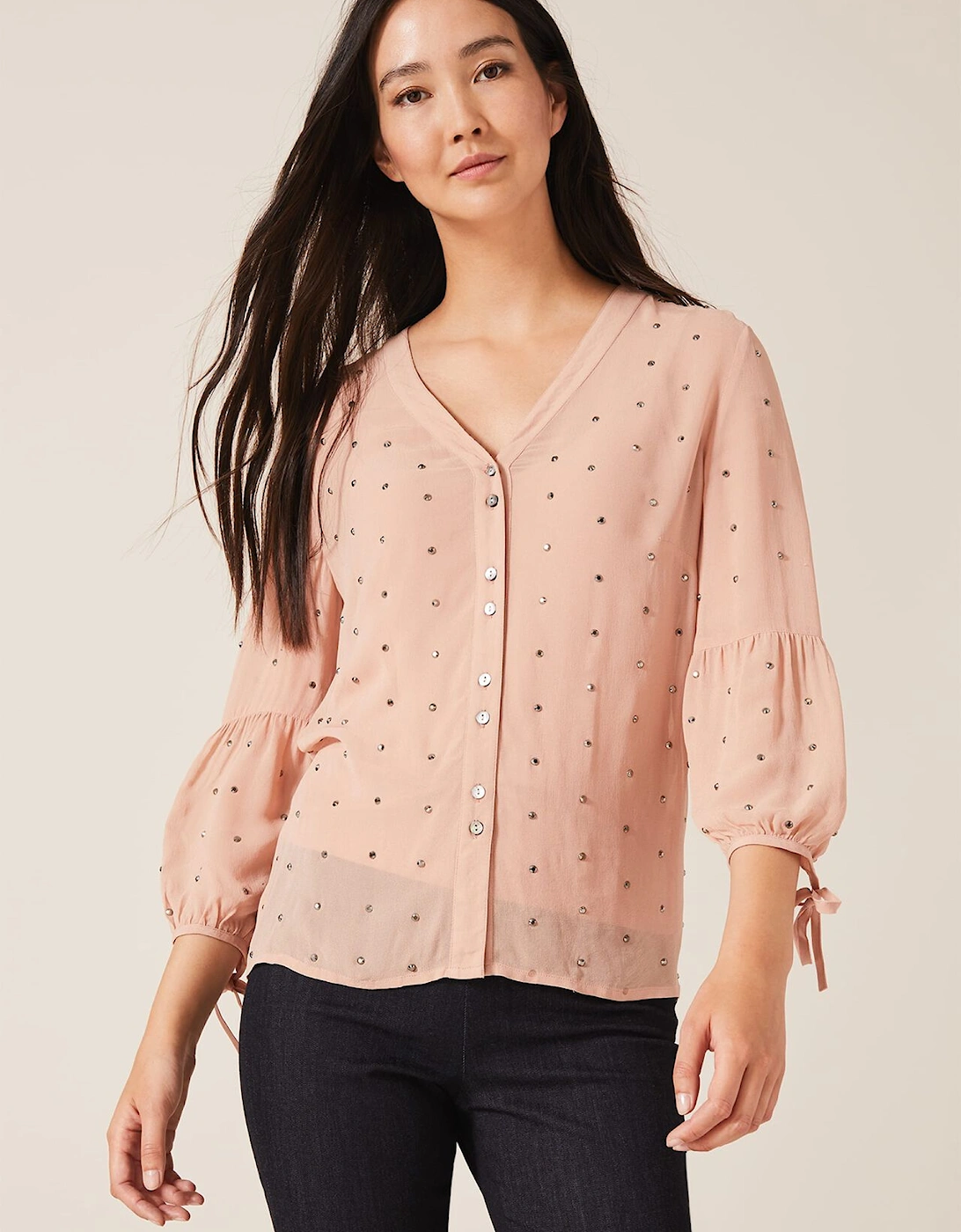 Coray Stud Blouse