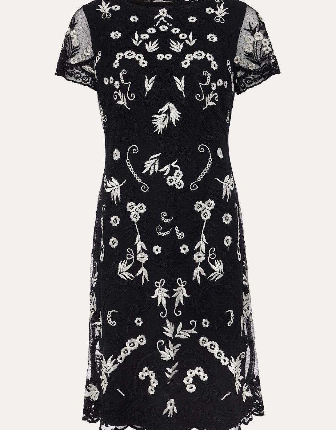 Petite Florisa Embroidered Dress