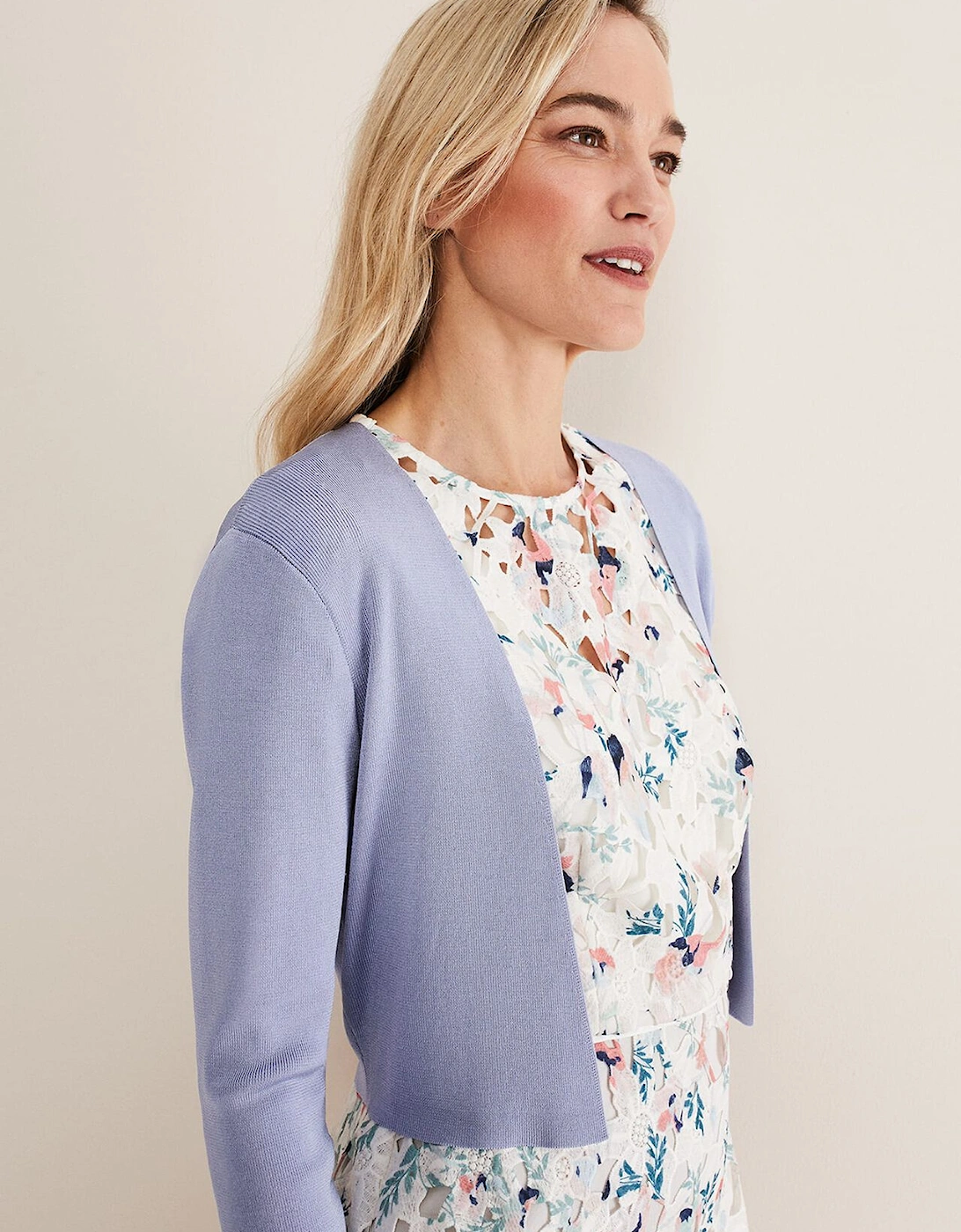 Salma Lightweight Knitted Jacket, 7 of 6