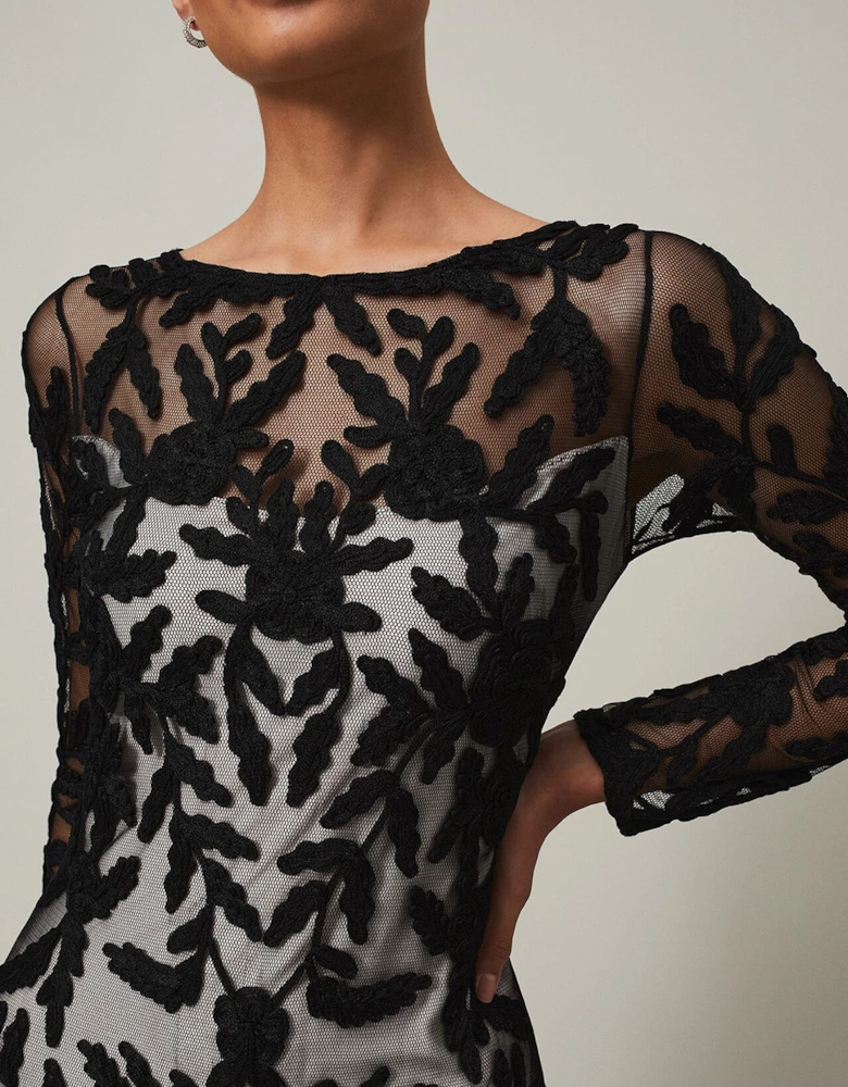 Hermione Tapework Maxi Dress