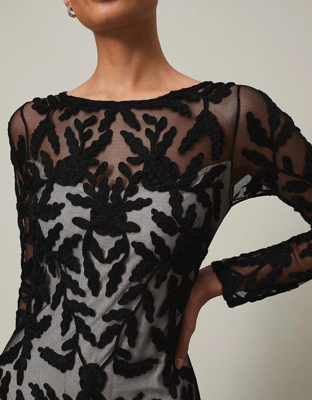 Hermione Tapework Maxi Dress