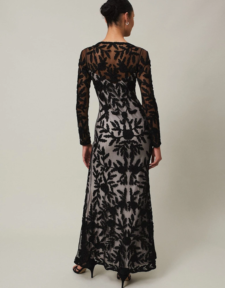 Hermione Tapework Maxi Dress