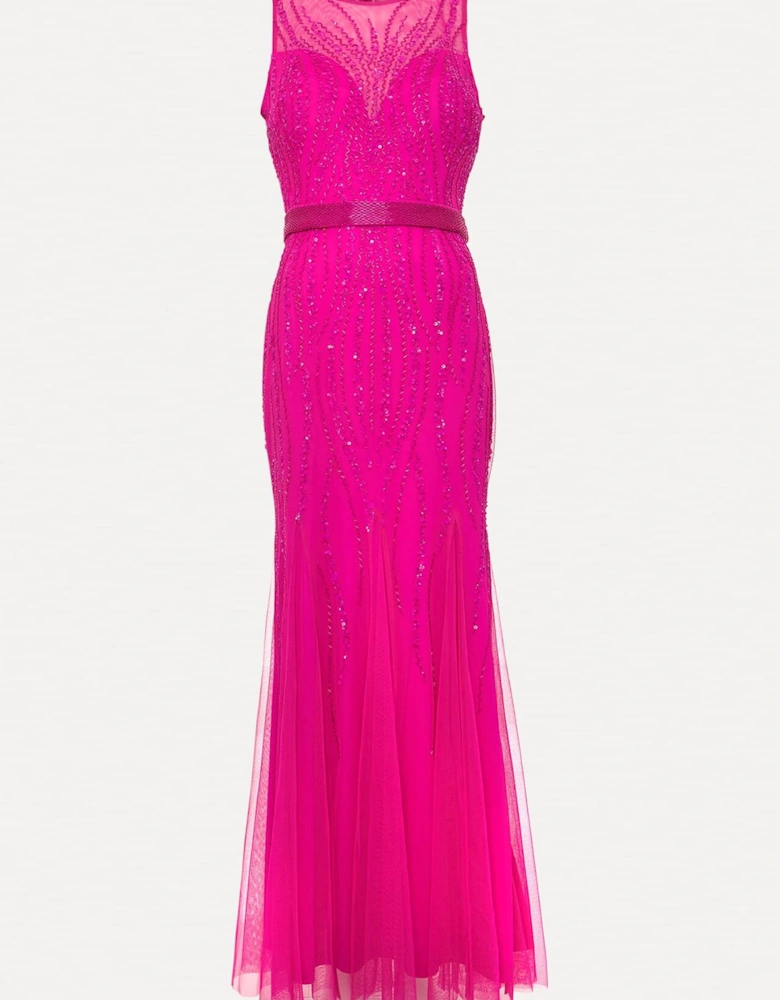 Rowena Beaded Maxi Dress