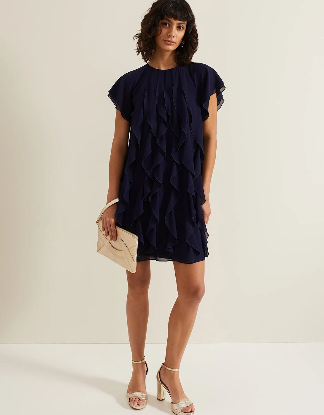 Claudette Frill Dress