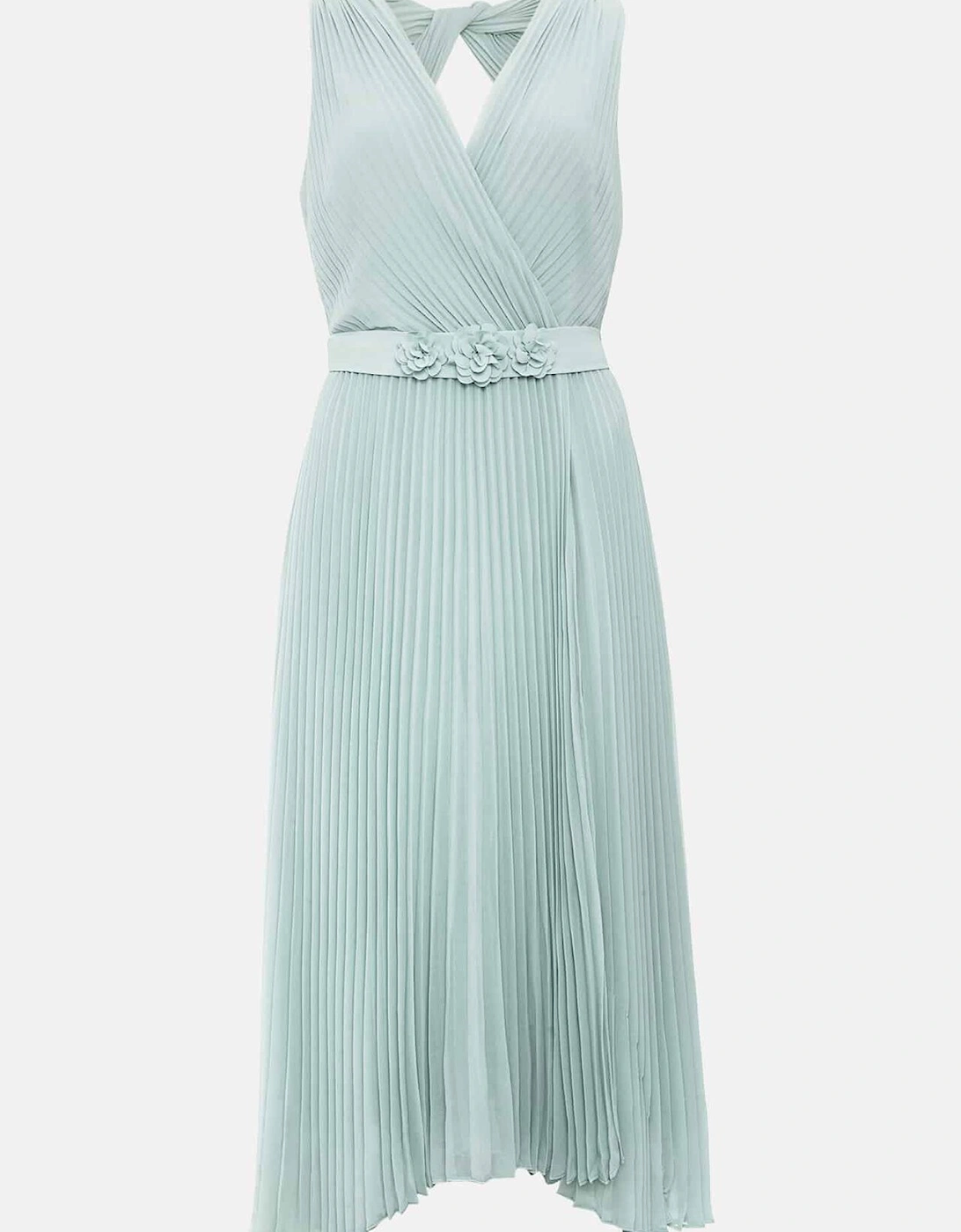 Cressida Pleated Midi Dress