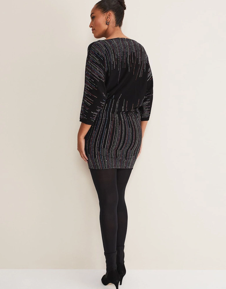 Becca Batwing Knitted Dress