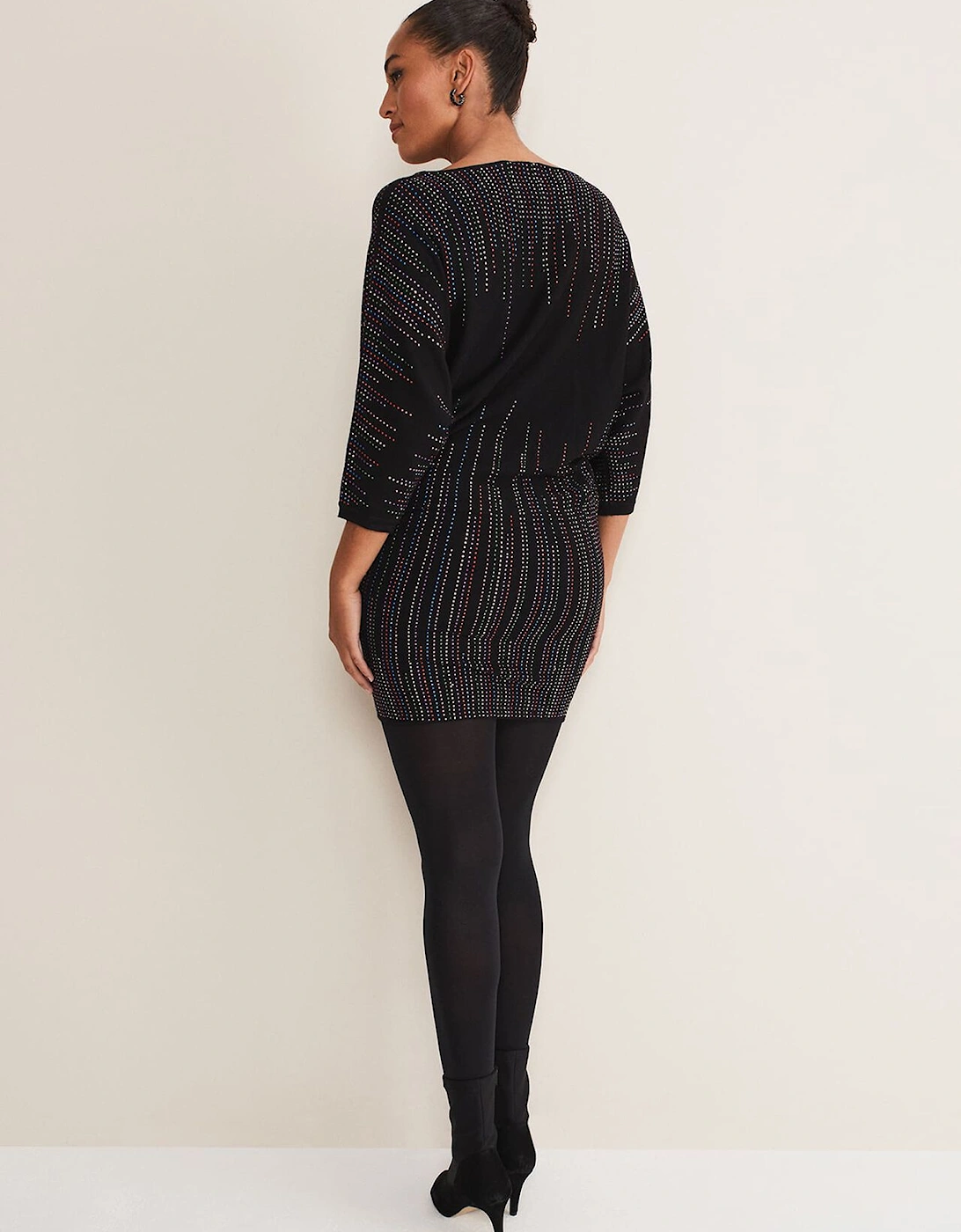 Becca Batwing Knitted Dress