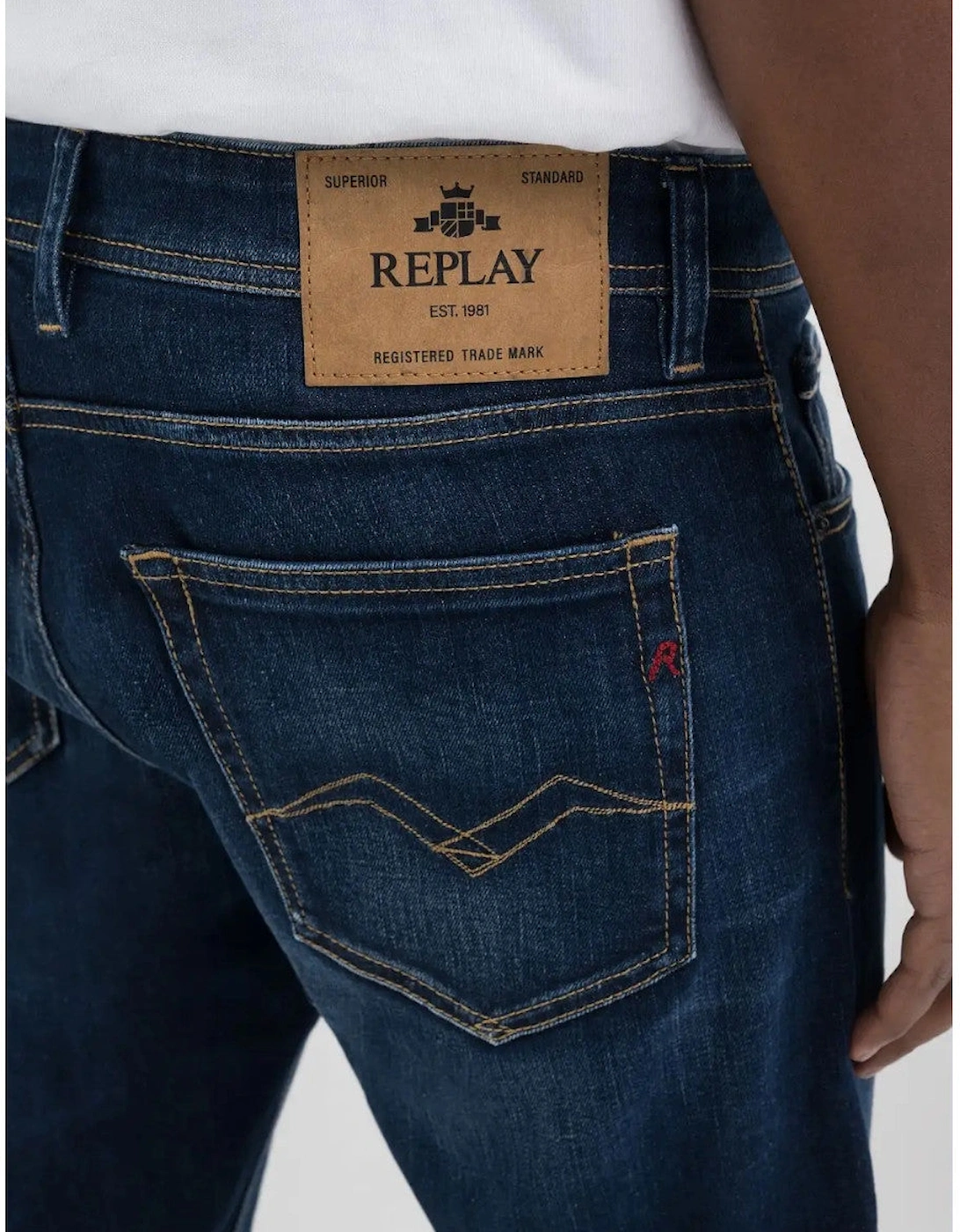 Grover Regular Fit Jeans 007 Dark Blue