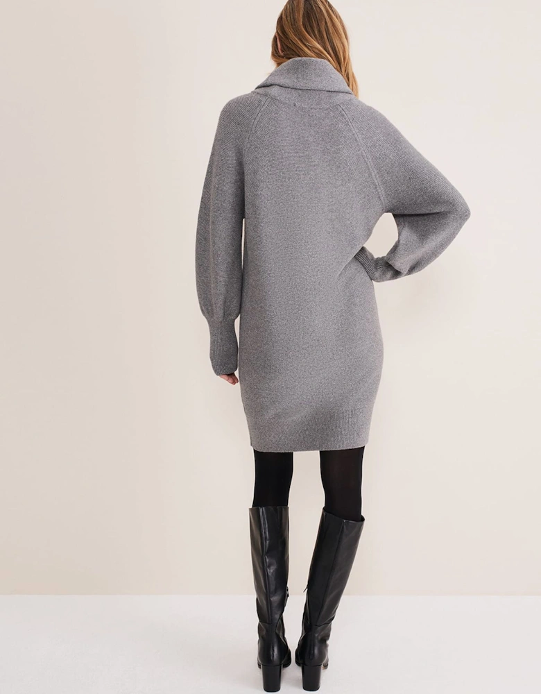 Dahlie Knitted Chunky Jumper Dress