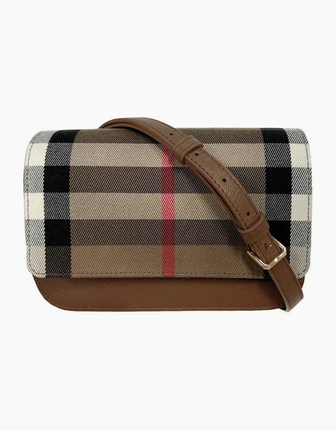 Women's Burberry 'Madison' Leather Shoulder Bag Earth Brown