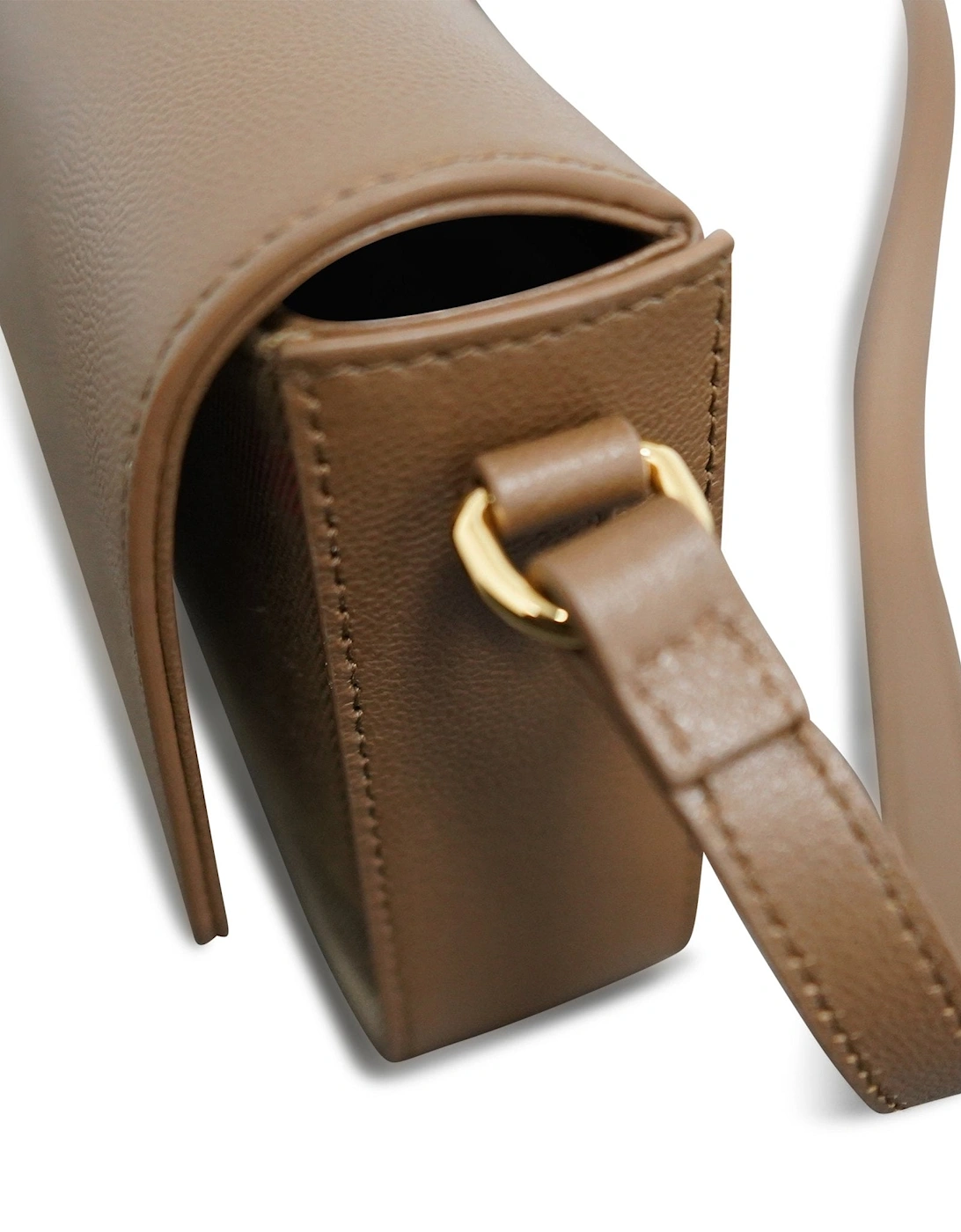 'New Hampshire' Leather Shoulder Bag Earth Brown