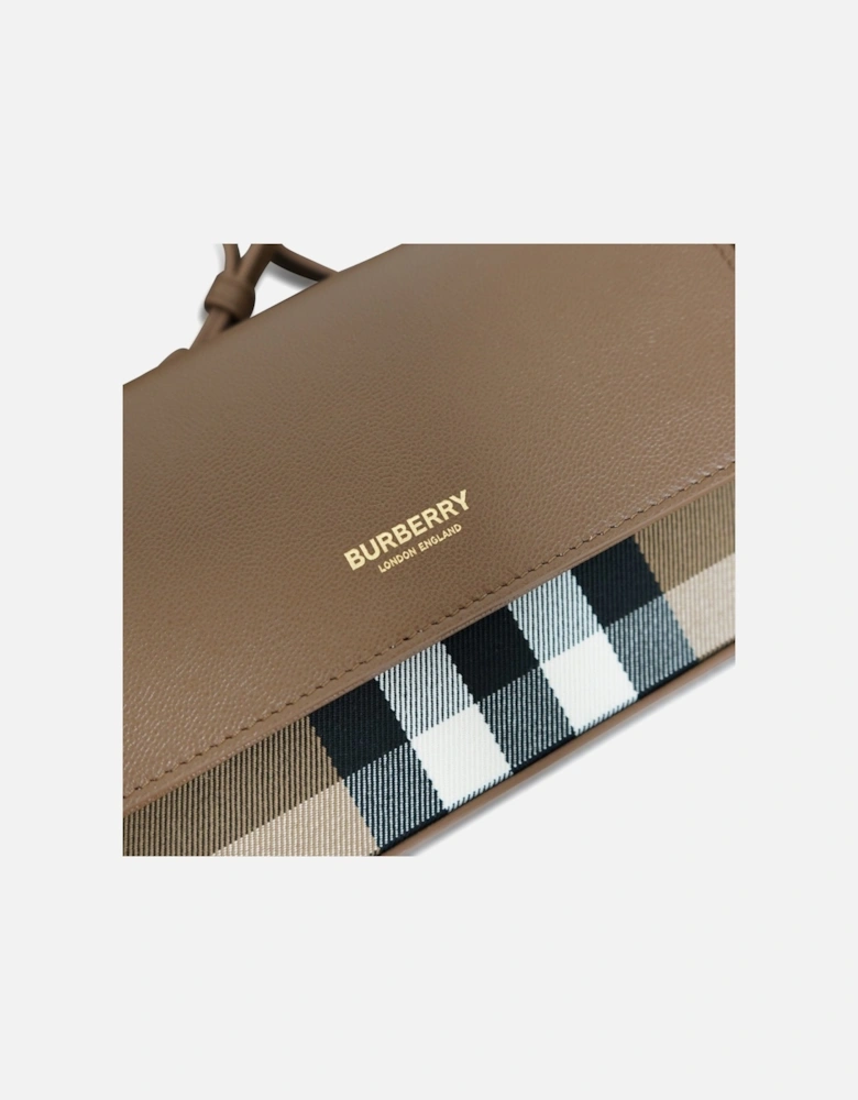 'New Hampshire' Leather Shoulder Bag Earth Brown