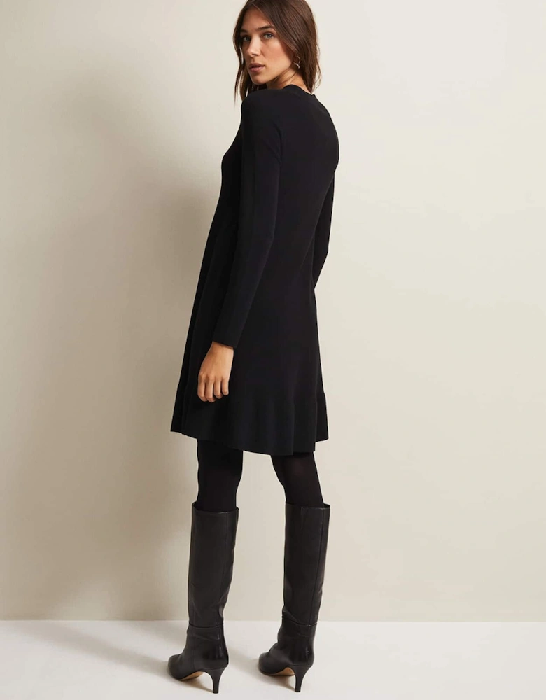 Vickie Fine Knit Mini Dress