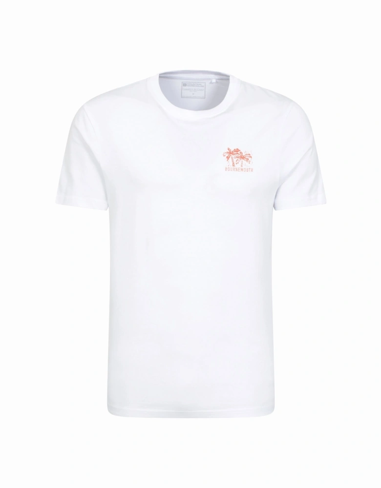 Mens Bournemouth Printed Organic T-Shirt