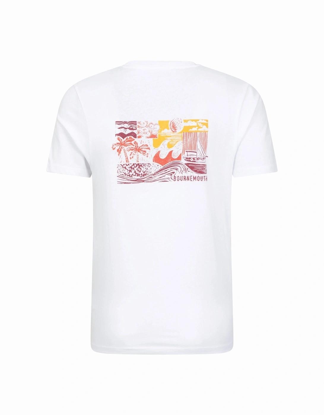 Mens Bournemouth Printed Organic T-Shirt