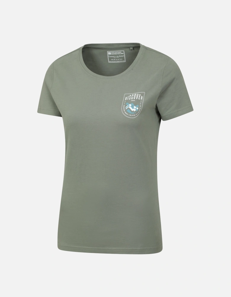 Womens/Ladies Discover Oban Cotton T-Shirt