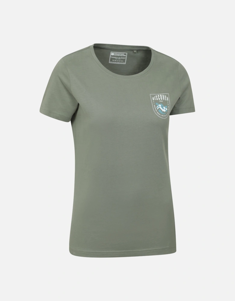 Womens/Ladies Discover Oban Cotton T-Shirt