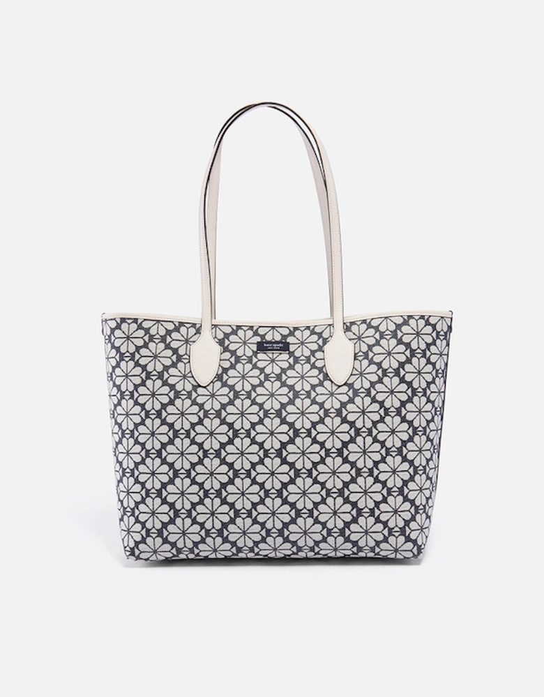 New York Spade Bleecker Floral-Jacquard Large Tote Bag