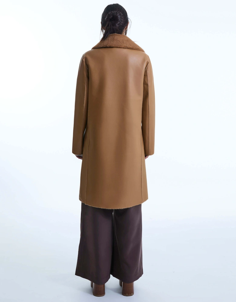 Reversible Brown Coat