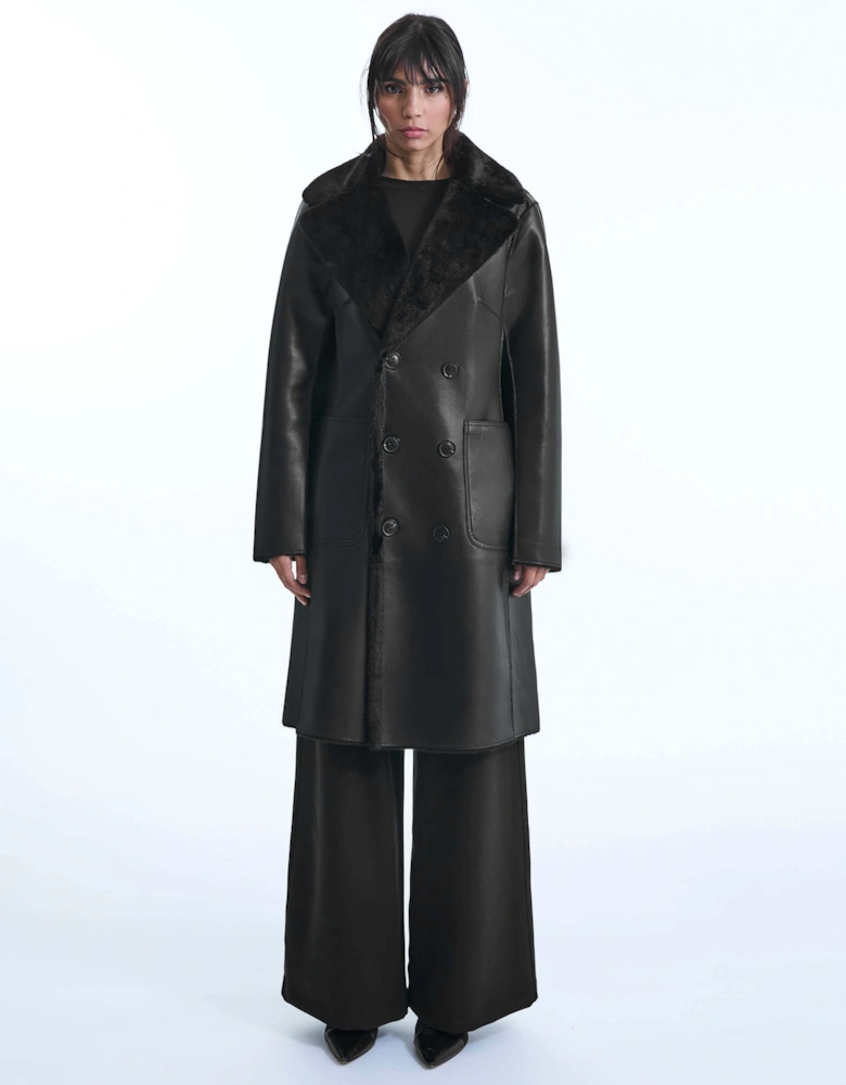 Reversible Black Coat