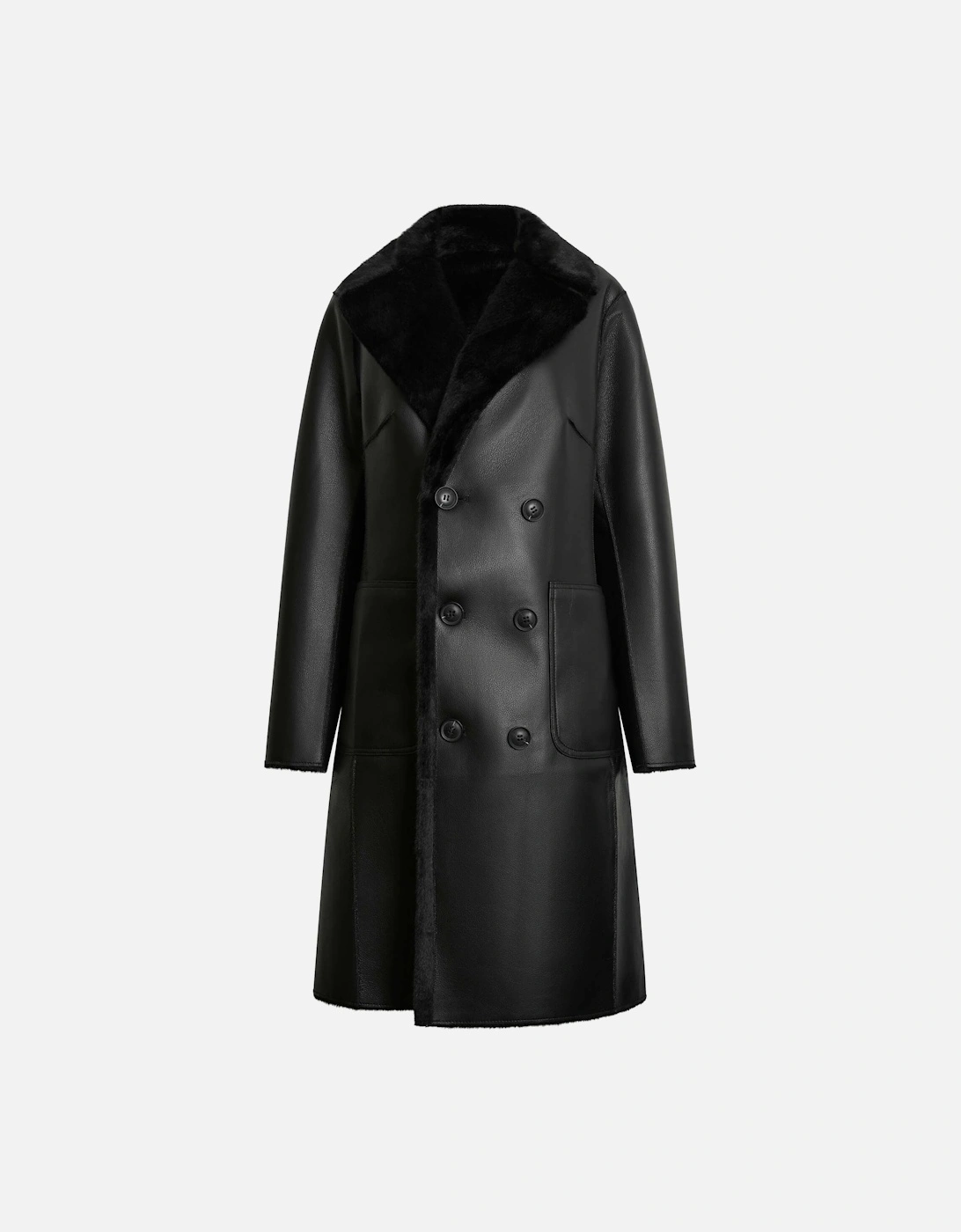 Reversible Black Coat