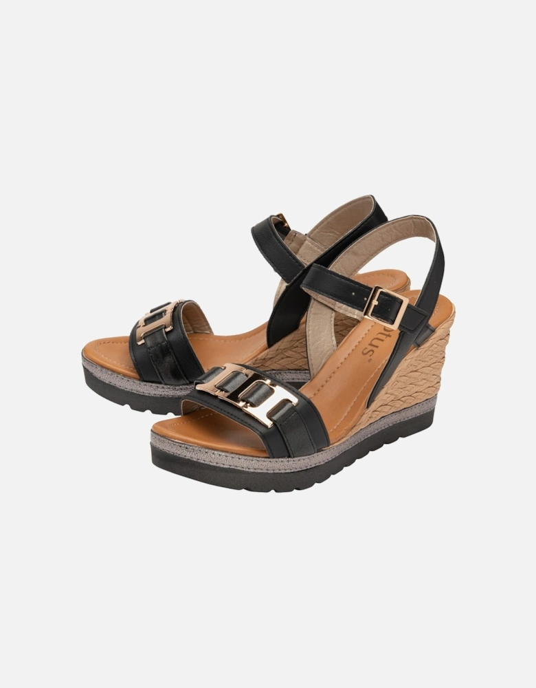 Carina Womens Wedge Sandals