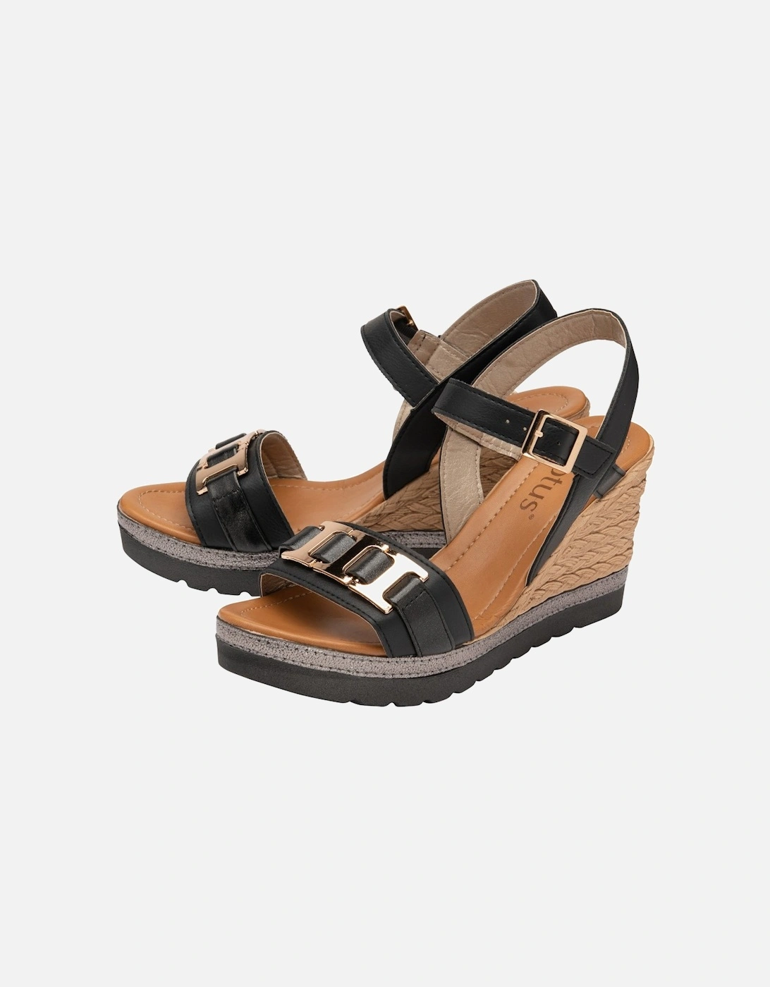 Carina Womens Wedge Sandals