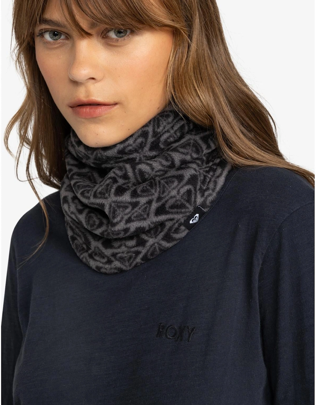 Womens Sayna Collar Scarf, 2 of 1