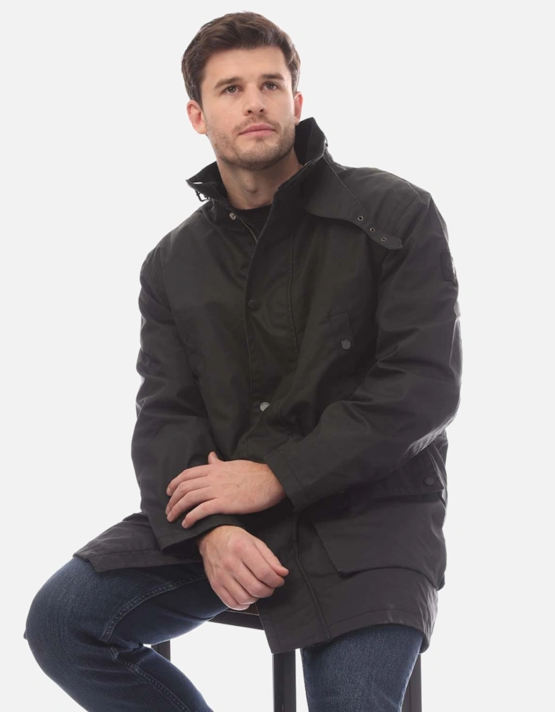 Waxed Cotton Service Coat