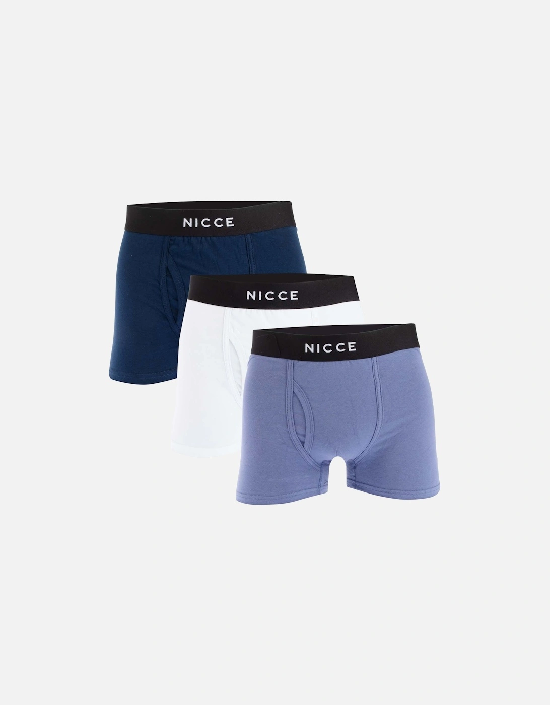 Mens Hikari 3 Pack Boxer Shorts, 2 of 1