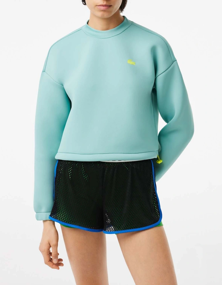 Loose Fit Drawstring Sweatshirt