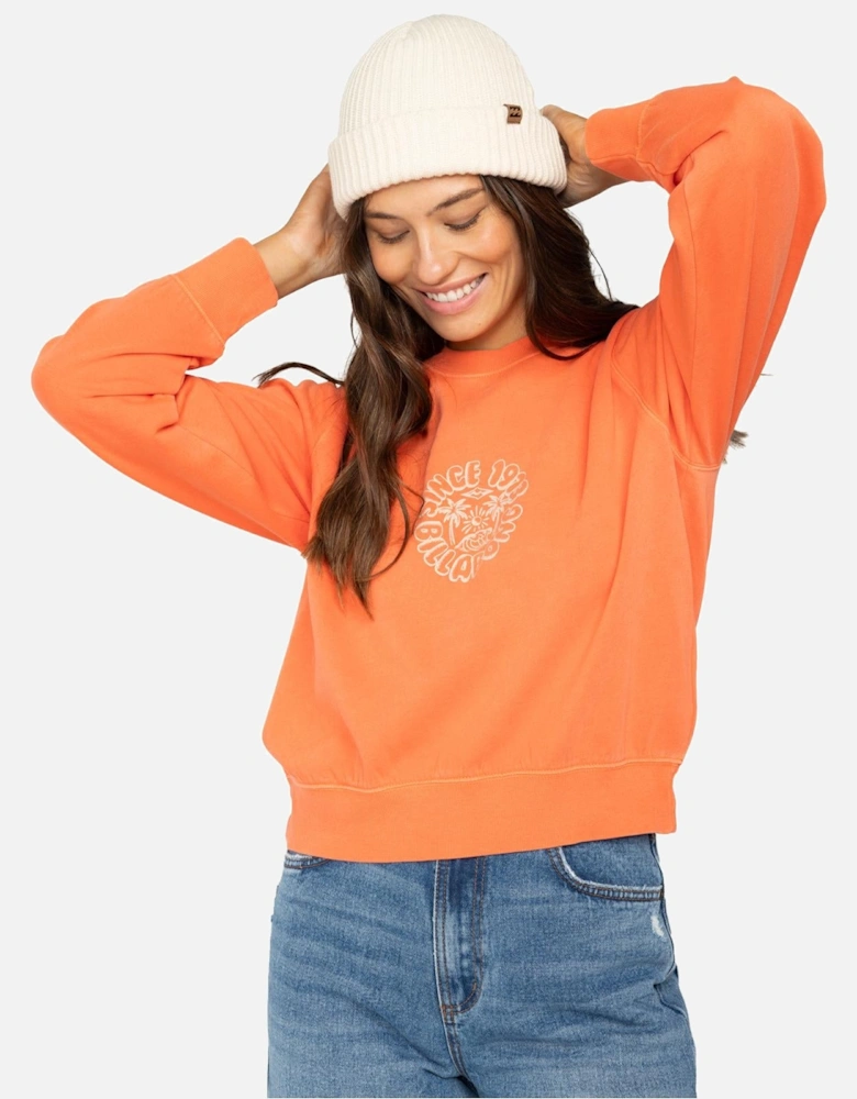 Womens From Paradise Vintage Pullover Sweatshirt