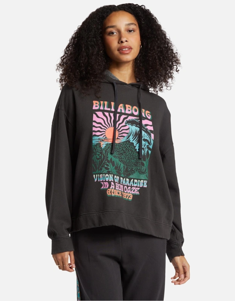 Womens Keep It Up Pullover Graphic Hoodie