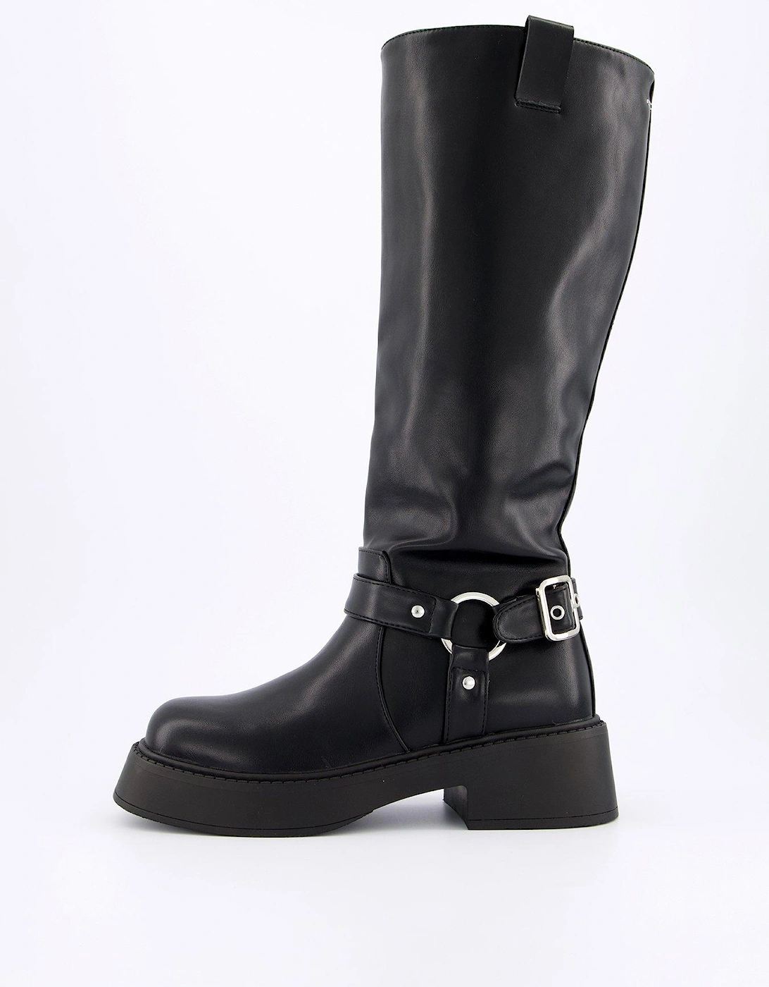 Menna Knee High Boots - Black, 8 of 7