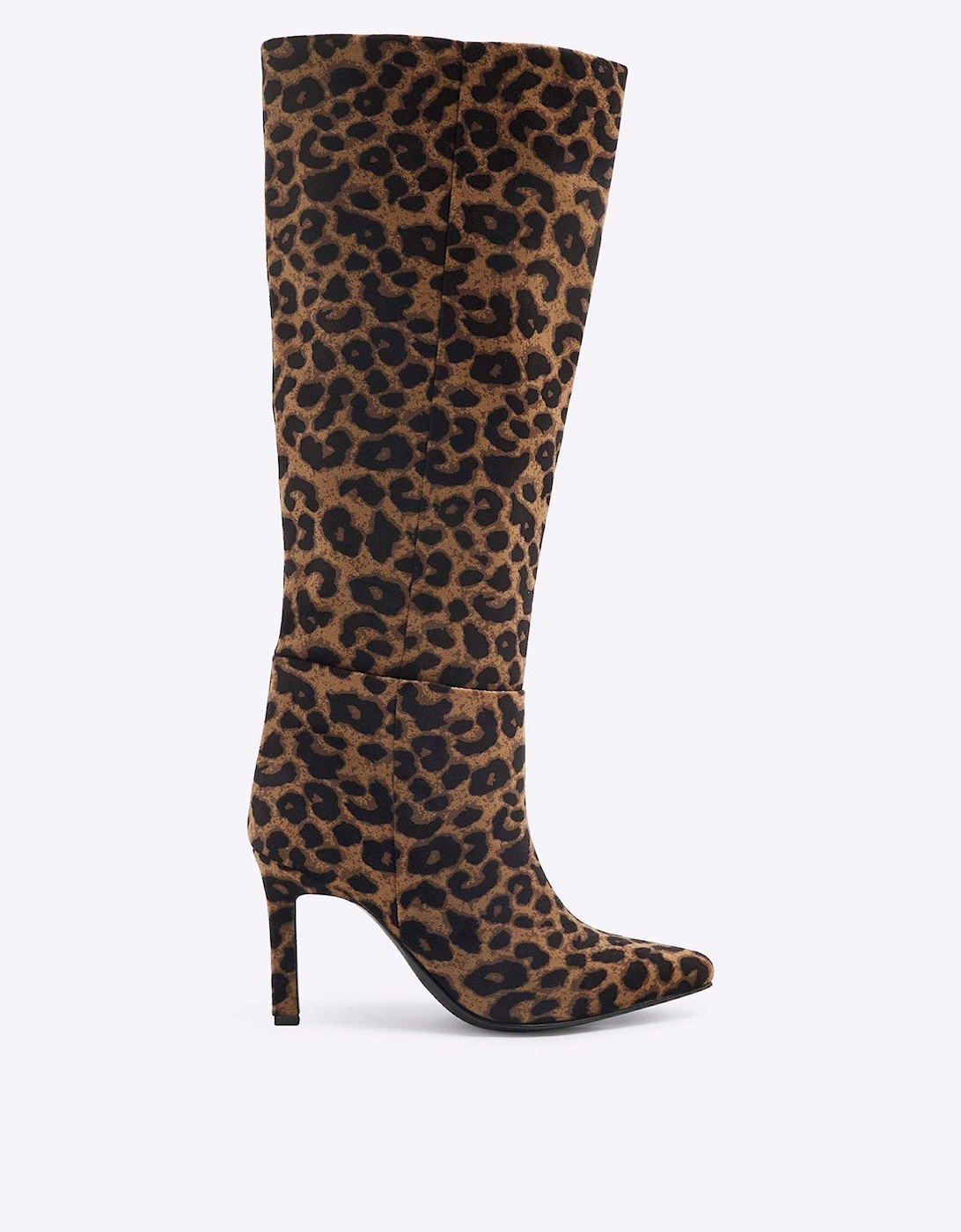 Velvet High Leg Boot - Beige, 5 of 4