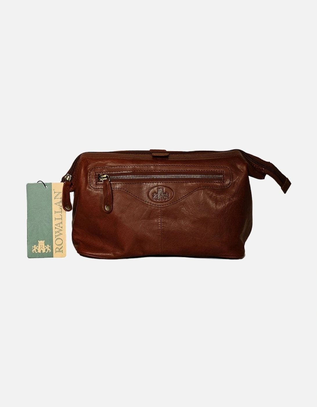 Rowallan Holborn Large Frame Wash Bag Brown, 5 of 4