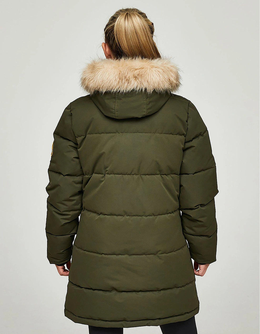 Goshawa Padded Parka - Green